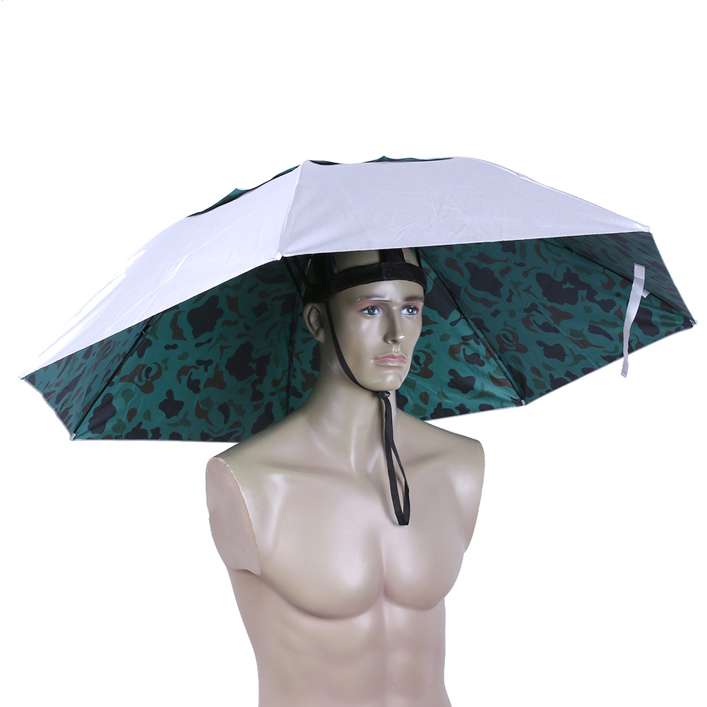 Foldable Head Umbrella Hat Rai - Golf Umbrella 评论和价格