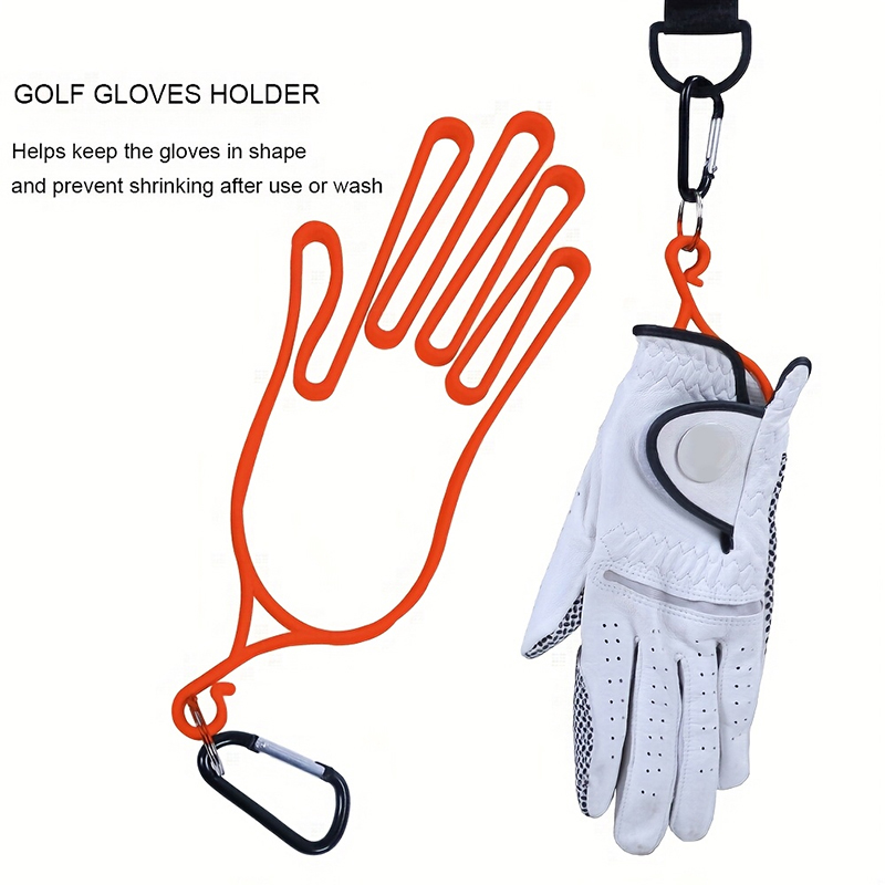2Pcs Golf Glove Holder with Ca - Golf Gloves 评论和价格