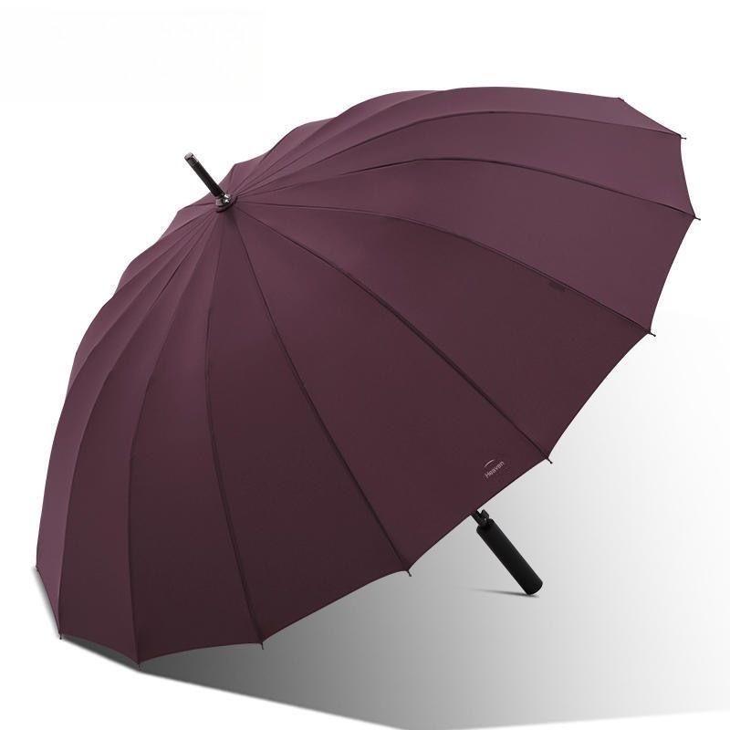16-rib Steel Reinforced Long S - Golf Umbrella 评论和价格