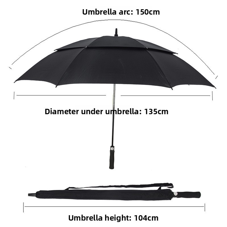 Car Umbrella, Double Layer Gol - Golf Umbrella Large 评论和价格