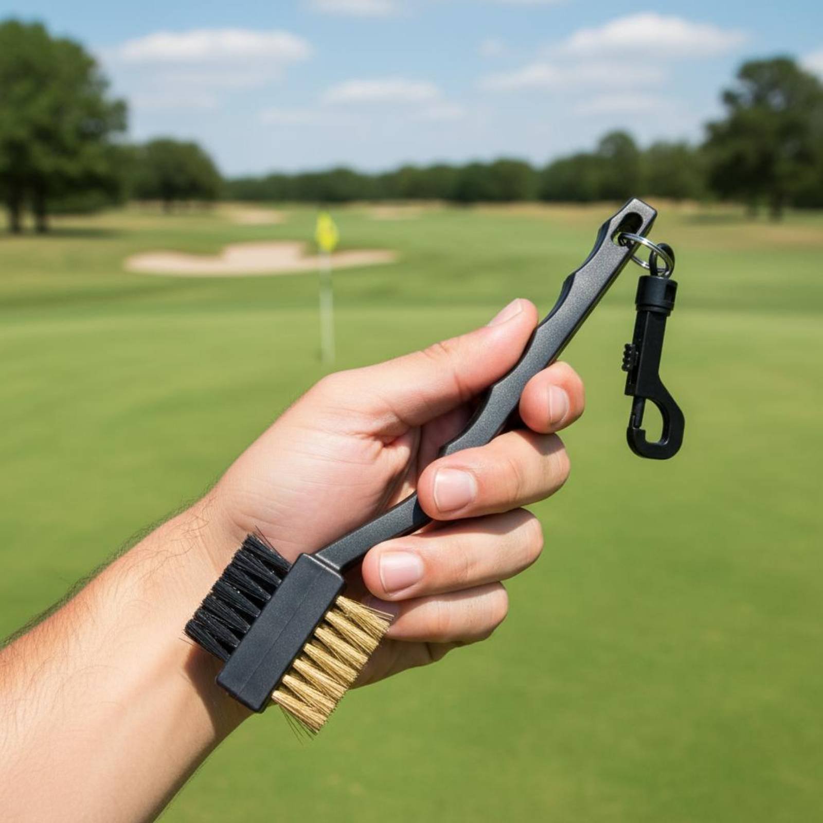 Double-Sided Golf Club Brush S - Golf Clubs 评论和价格