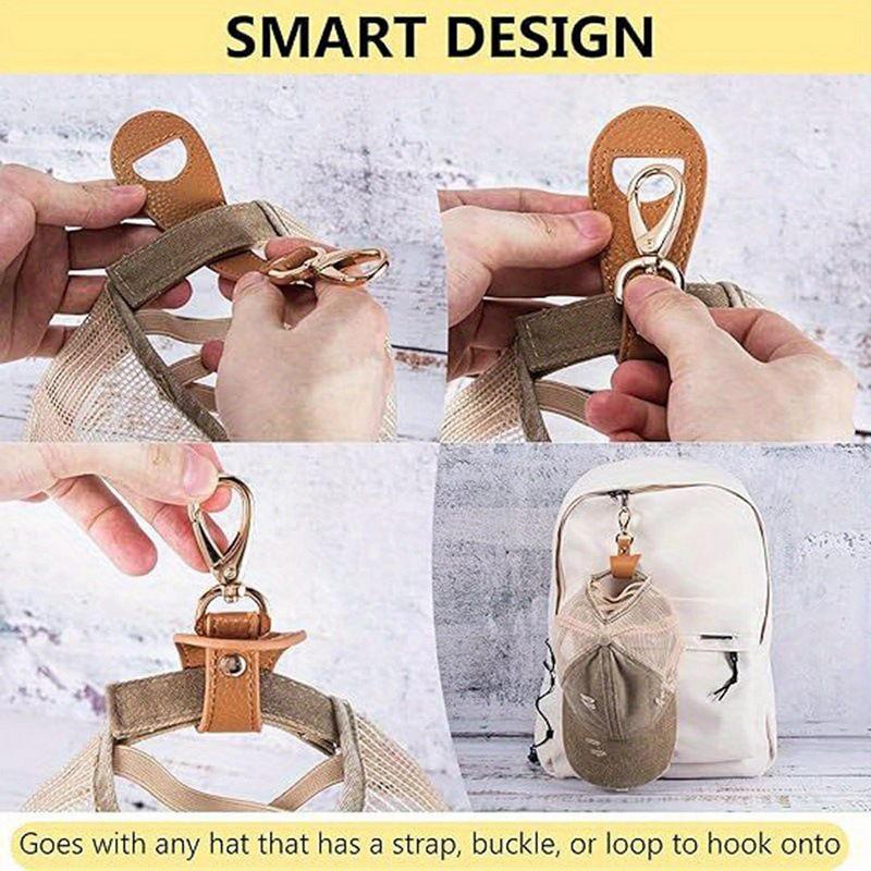 Hat Clip Leather Portable  Gol - Golf Gloves 评论和价格