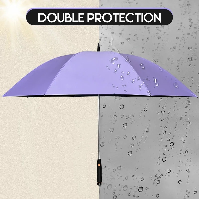 우산 Reinforcement Long Handle U - Golf Umbrella Large 评论和价格